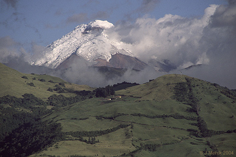 Cotopaxi Volcano Erupting
