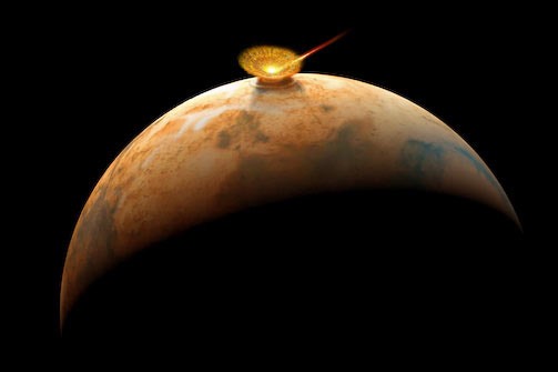 Asteroid-Impacts-Mars